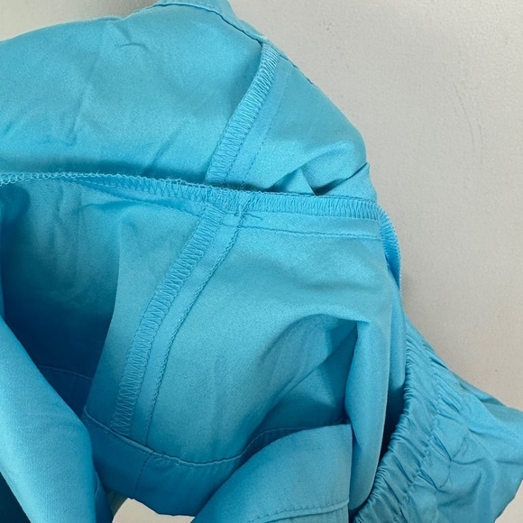 Nordstrom Blue Lightweight High Rise Shorts Pockets 2022 Size Small Beach S NEW‎ - Picture 8 of 10